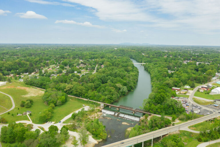 Scenery Barren Fork River Pepper Branch Park